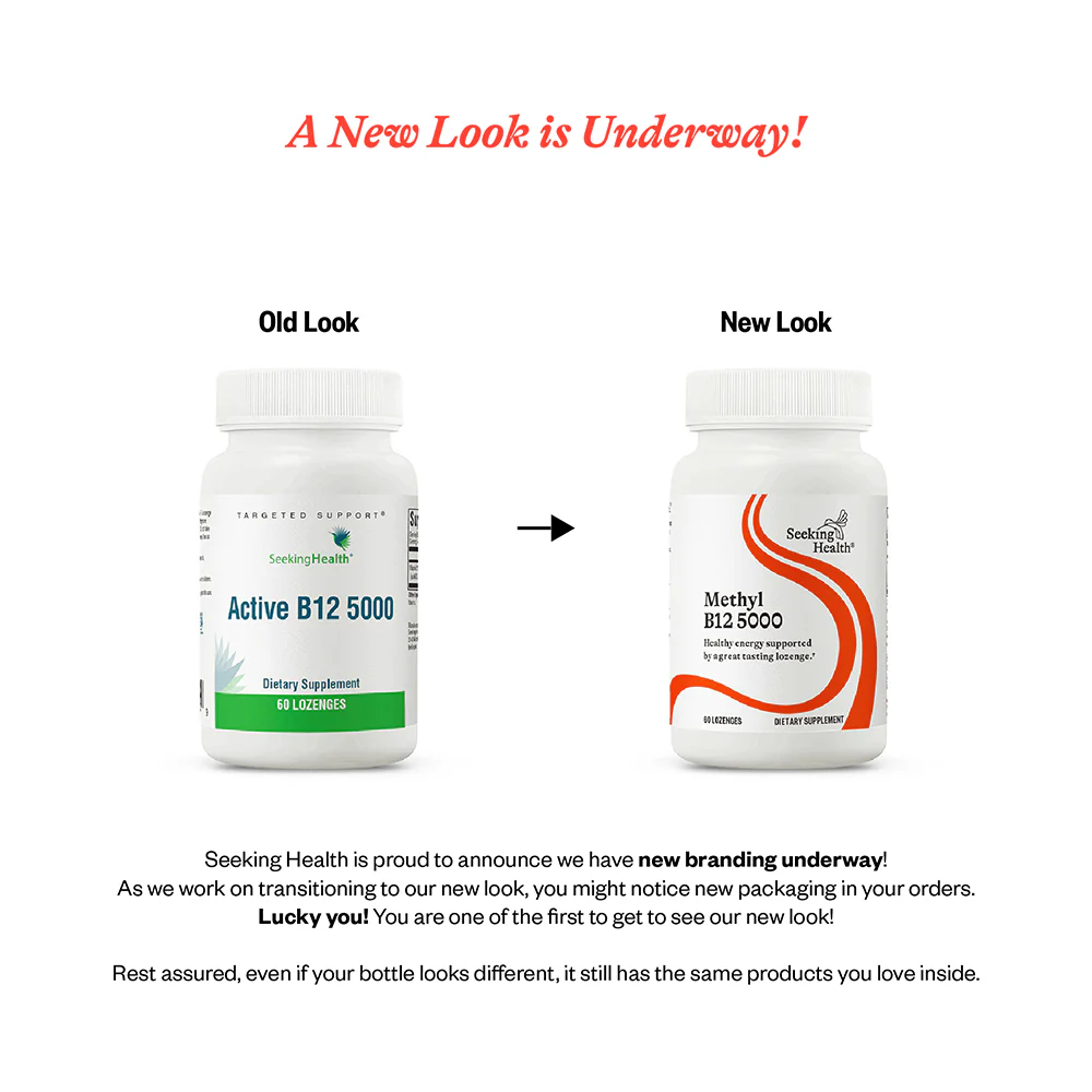 Active B12 5000 - 60 Lozenges | Seeking Health - Image 3