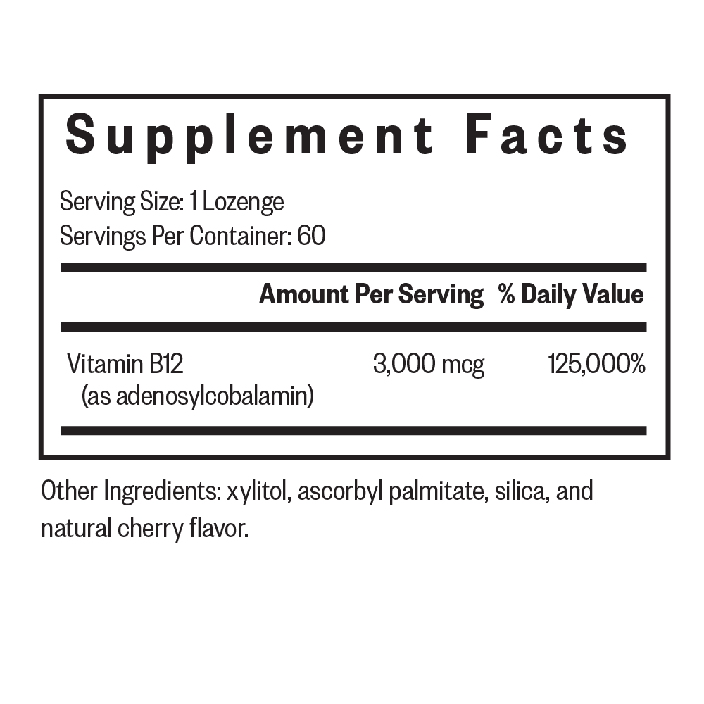 Adeno B12 - 60 Lozenges | Seeking Health - Image 6