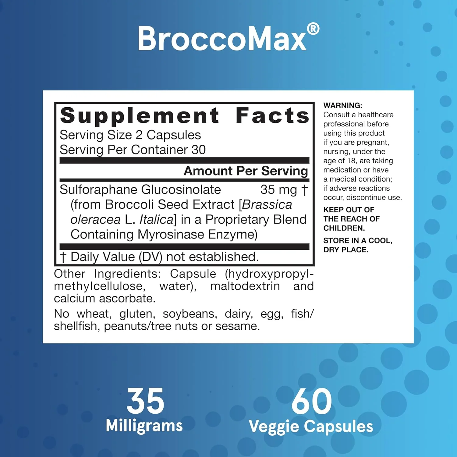 BroccoMax - 60 Capsules | Jarrow Formulas - Image 4