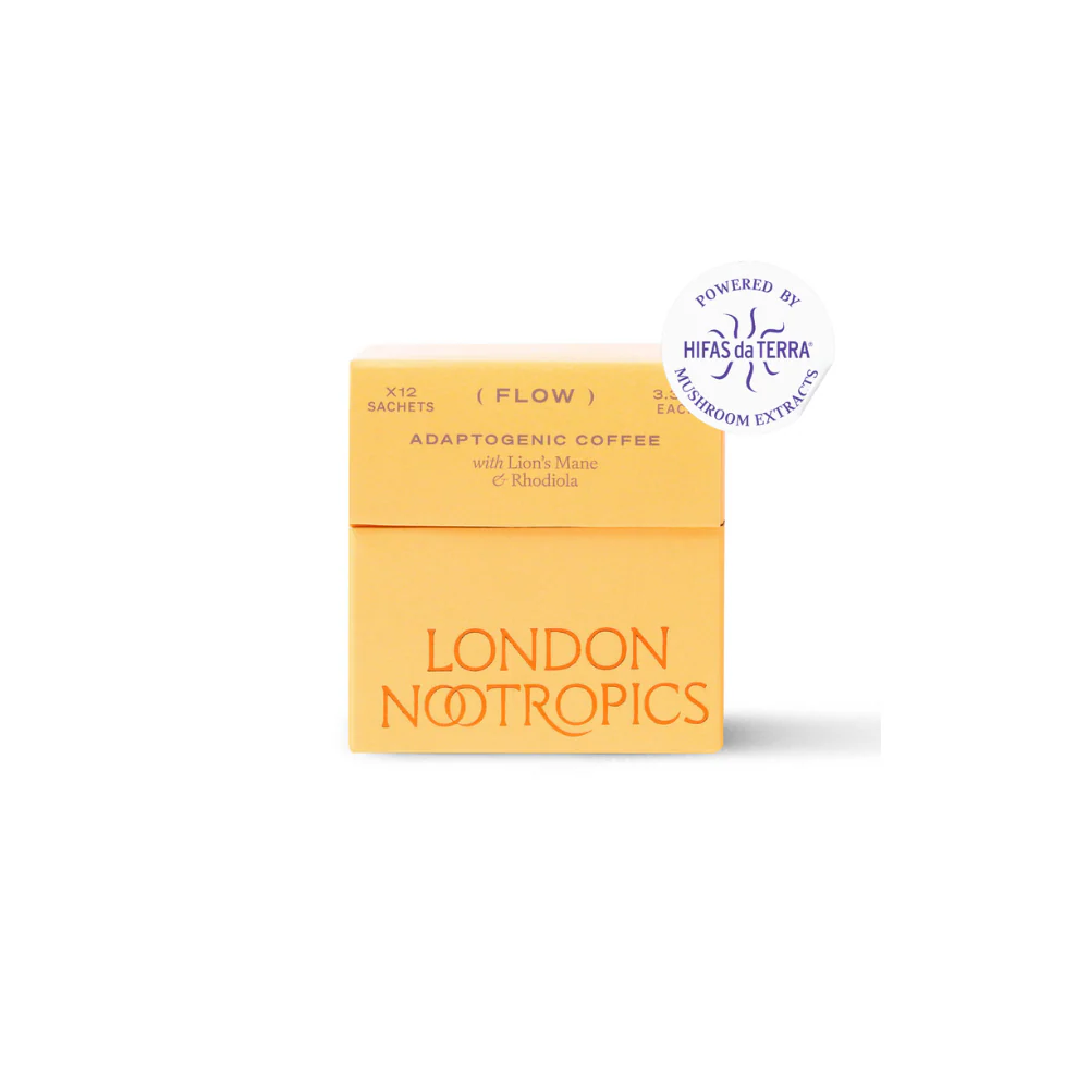 Flow Lion's Mane Mushroom Coffee - 12 Sachets | London Nootropics - Image 4