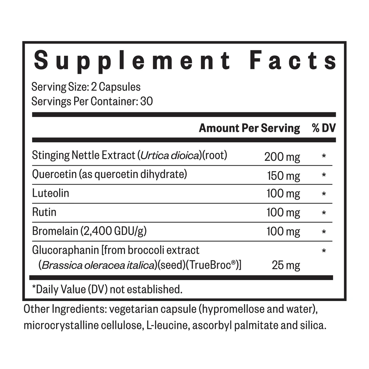 HistaminX - 60 Capsules | Seeking Health - Image 6
