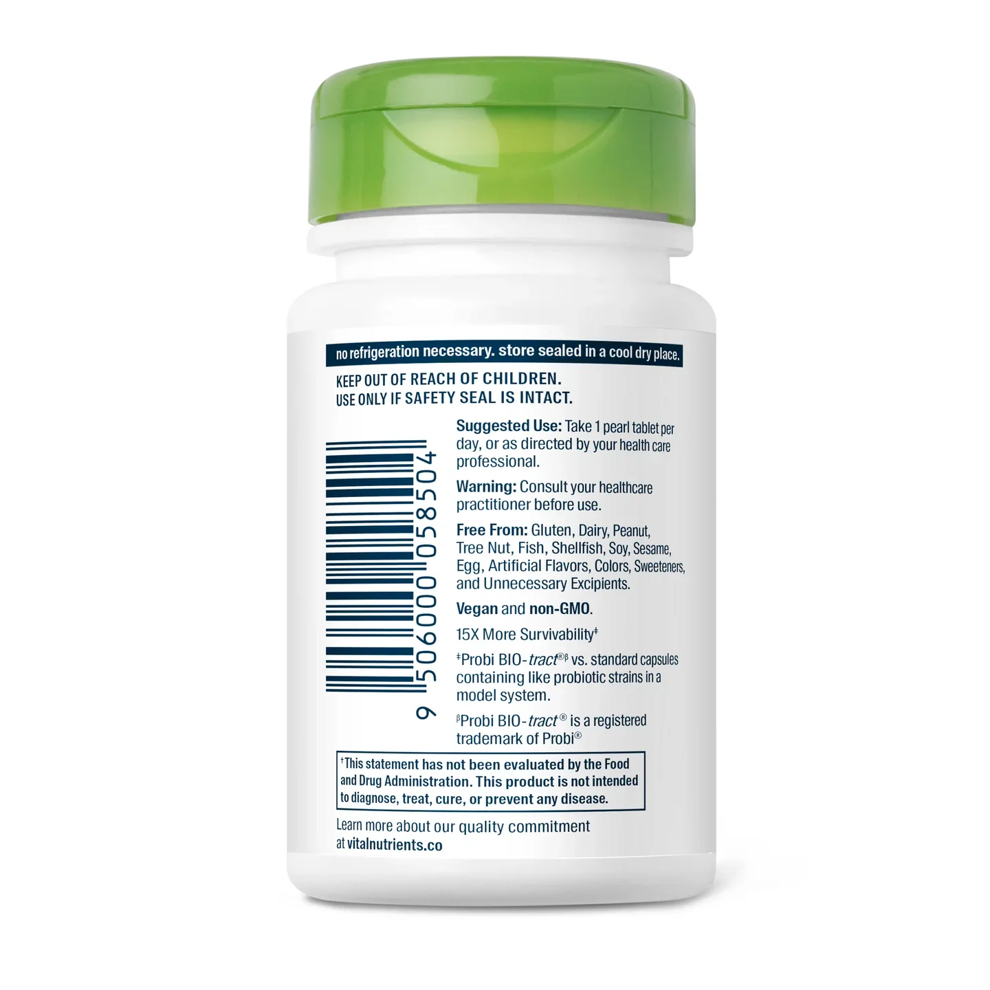 Hyperbiotics Pro-15® Pre + Probiotic - 60 Capsules | Vital Nutrients - Image 3