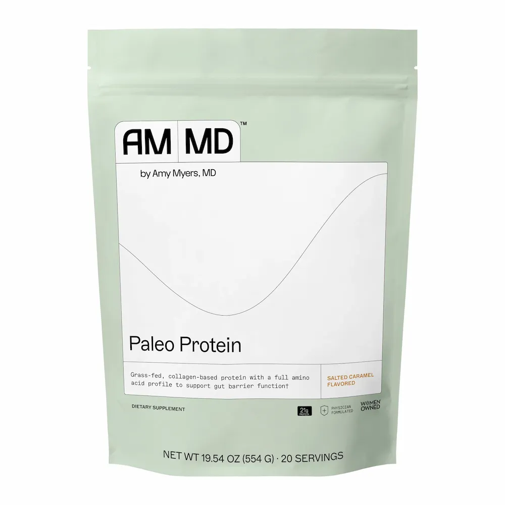 Paleo Protein Salted Caramel - 20 Servings | Amy Myers MD - Image 7