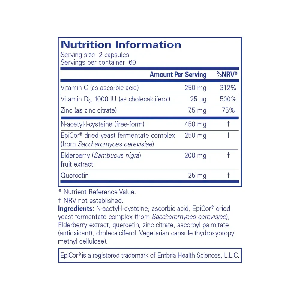 PureDefense - 120 Capsules | Pure Encapsulations - Image 2